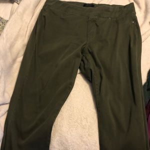 Venezia green skinny pant